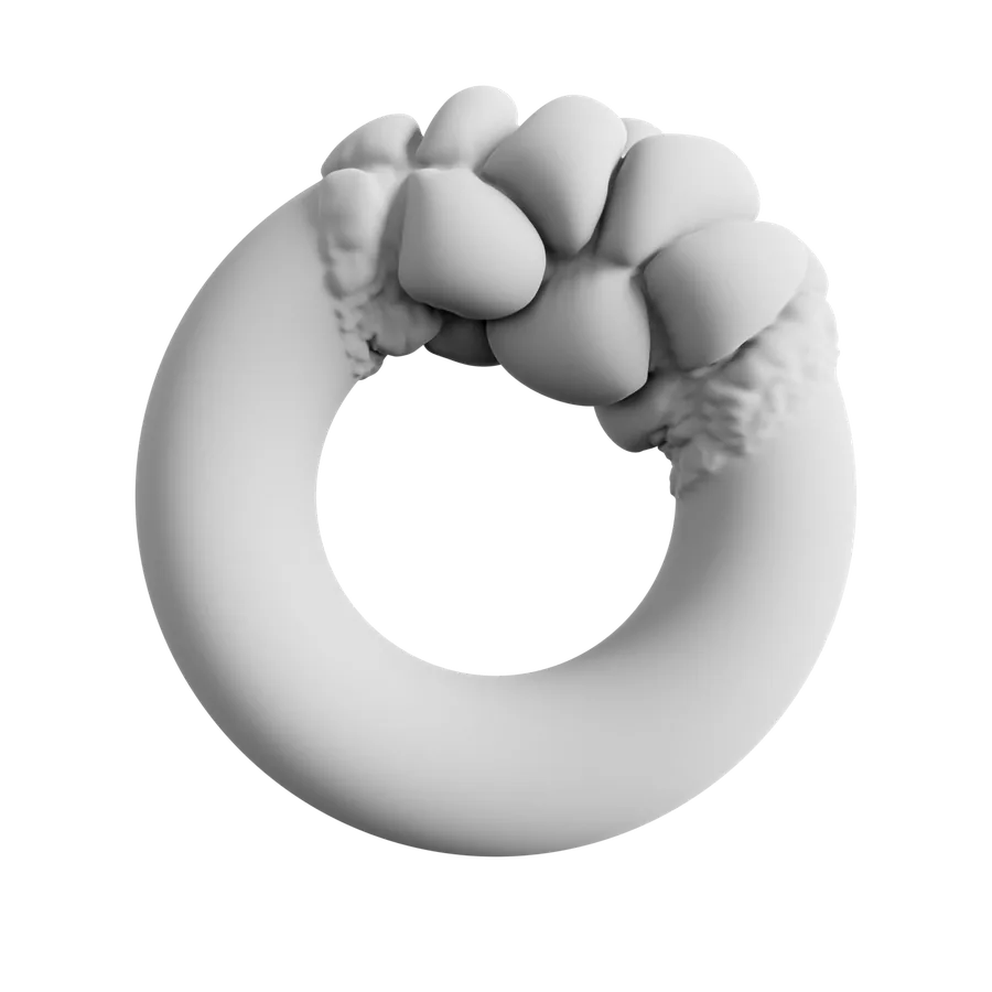 Abstract Hoop — render