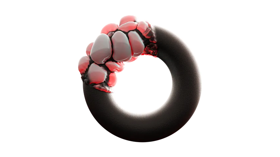 Abstract Hoop — render