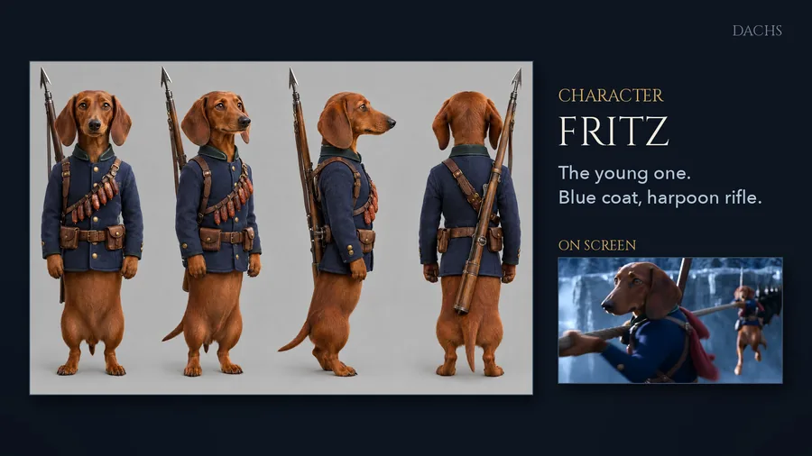 Character sheet — Fritz
