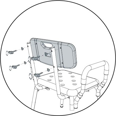 Shower Chair — render
